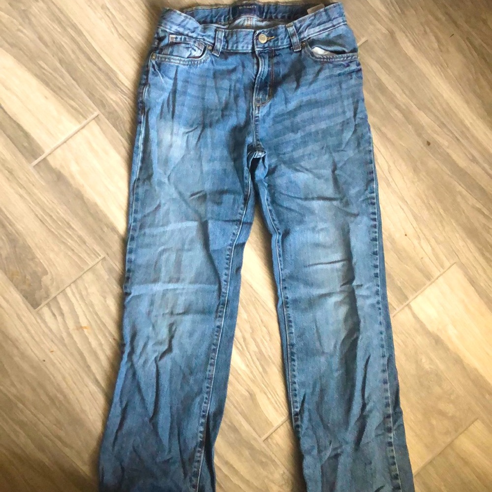 Blue Boot Cut Old Navy Pants Boys 14 Regular
